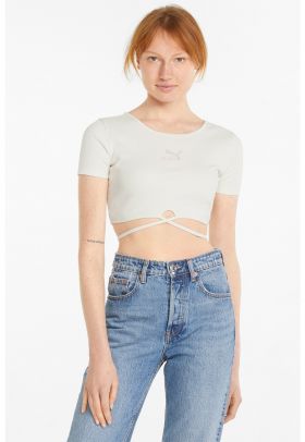 Tricou crop elastic Classics