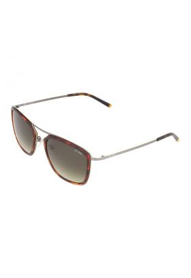 Ochelari de soare unisex dreptunghiulari cu aspect tortoise