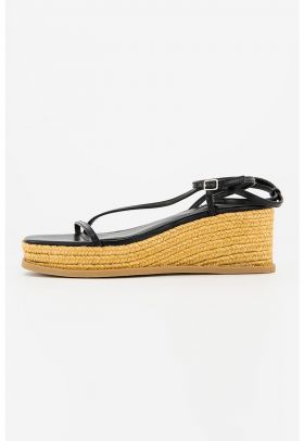 Sandale-espadrile cu talpa wedge Alexx