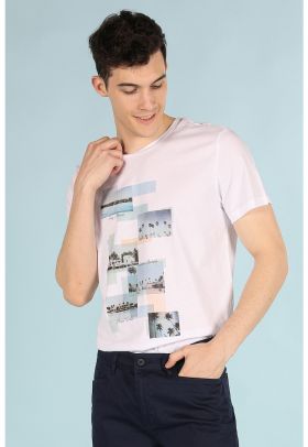 Tricou de bumbac cu imprimeu foto