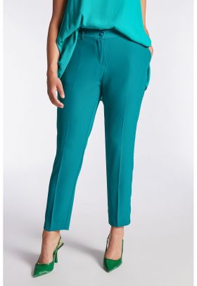 Pantaloni conici cu buzunare oblice