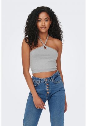 Top halter crop