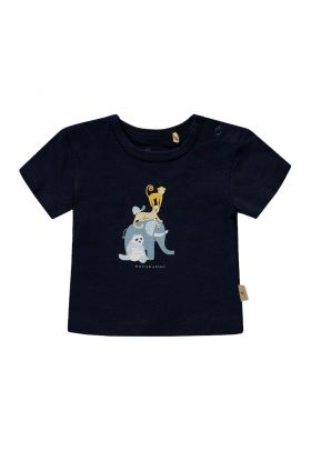 Tricou de bumbac cu imprimeu grafic