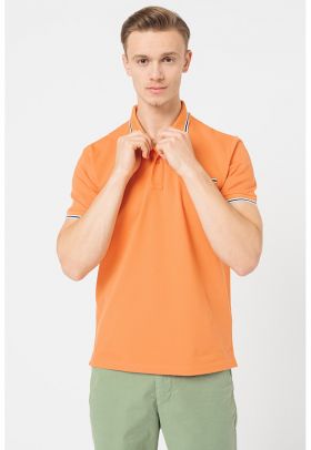 Tricou polo cu buzunar pe piept