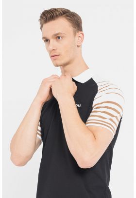 Tricou polo cu maneci raglan Paule