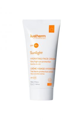 Crema protectie solara pentru fata SPF 50+ Sunlight - pentru piele sensibila si uscata - 50 ml