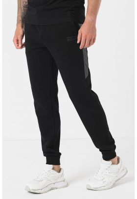 Pantaloni sport conici cu snur de ajustare