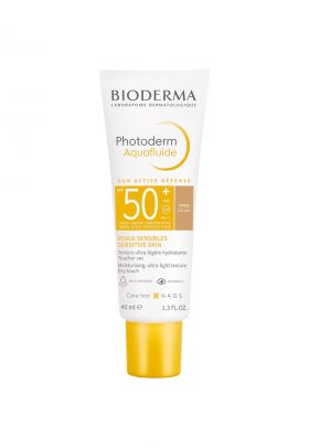 Fluid cu protectie solara Photoderm Aquafluide SPF 50+ doree - 40 ml