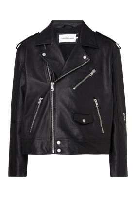 Jacheta biker de piele