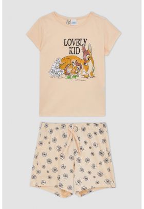 Pijama scurta cu Bambi