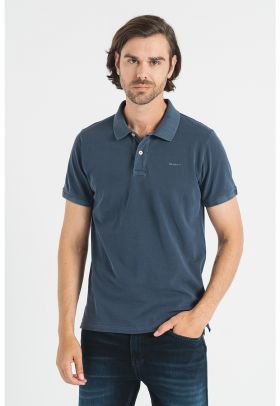 Tricou polo din piqué de bumbac