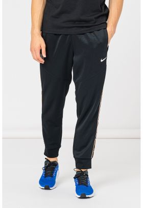 Pantaloni sport cu banda logo contrastanta Repeat