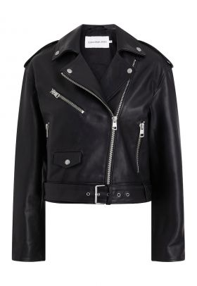 Jacheta biker uni de piele