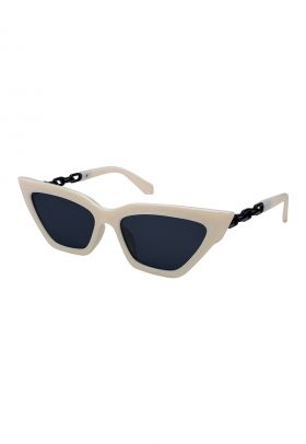 Ochelari de soare cat-eye cu lentile uni Amaya