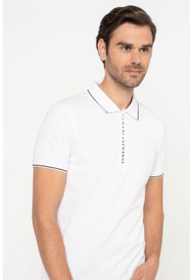 Tricou polo slim fit