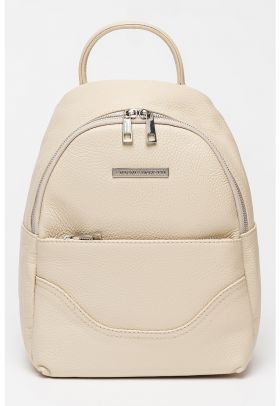 Rucsac cu aspect texturat - din piele