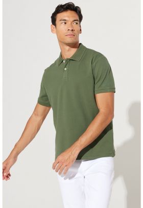 Tricou polo slim fit