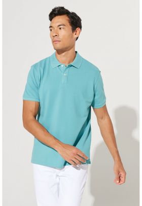 Tricou polo slim fit