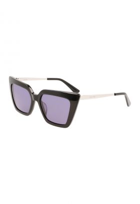 Ochelari de soare cat-eye supradimensionat