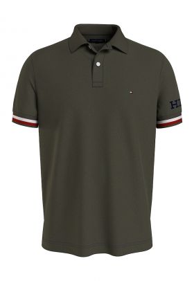 Tricou polo regular fit - din bumbac organic