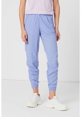 Pantaloni crop cu logo - pentru alergare