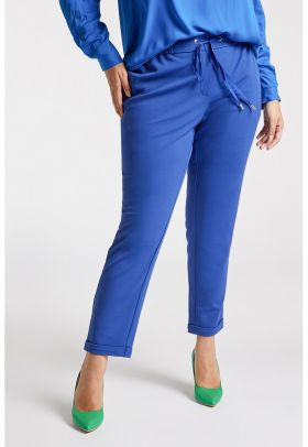 Pantaloni jogger conici cu terminatii rasucite