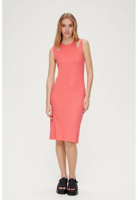 Rochie midi cu decupaje