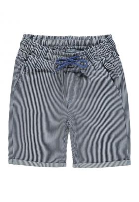 Pantaloni scurti cu dungi si buzunare