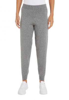 Pantaloni sport relaxed fit din amestec de bumbac