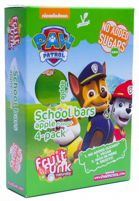 Batoane din fructe cu mere Paw Patrol, 80g, Fruit Funk