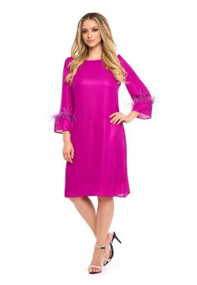 Rochie cu decolteu rotund Paris