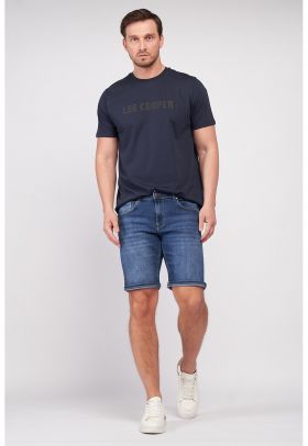 Bermude slim fit de denim