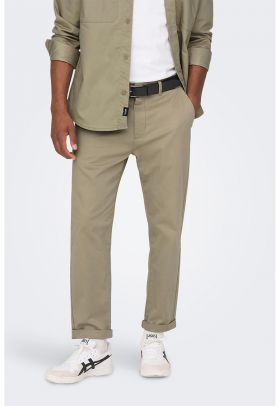 Pantaloni chino drepti