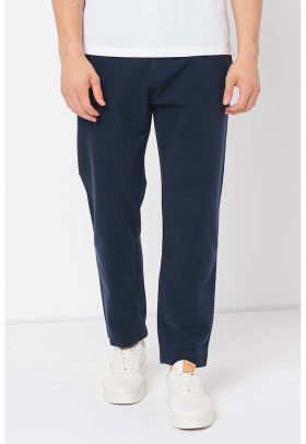 Pantaloni chino cu croiala conica Zeebo