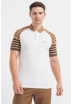 Tricou polo cu maneci raglan Paule