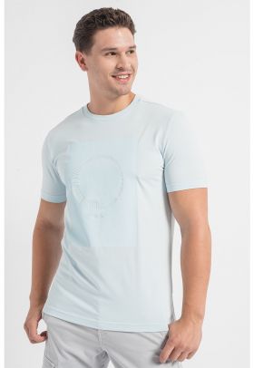 Tricou regular fit cu broderie