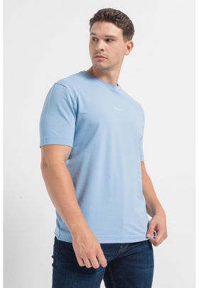 Tricou relaxed fit cu decolteu la baza gatului Chup