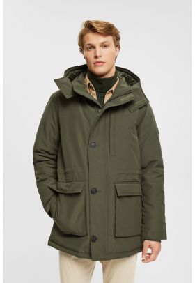 Geaca parka regular fit cu gluga