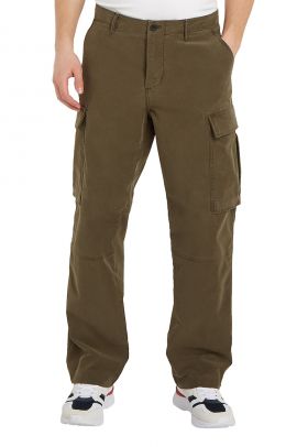 Pantaloni cargo din amestec de bumbac