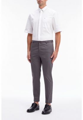 Pantaloni chino slim fit din amestec de bumbac