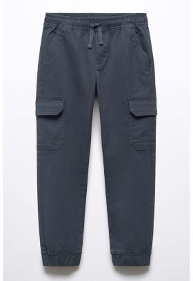 Pantaloni cargo cu talie elastica Kenia