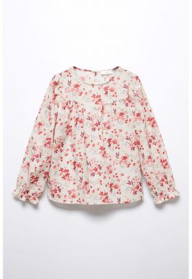 Bluza cu imprimeu floral