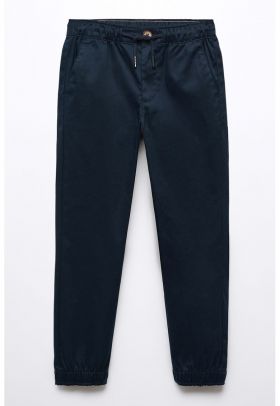 Pantaloni slim fit cu snururi Feli