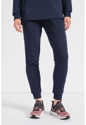 Pantaloni sport cu talie inalta si slituri laterale