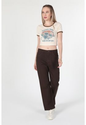Blugi slim fit cu croiala dreapta
