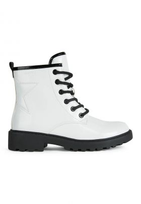 Ghete de piele ecologica cu aspect lacuit Casey