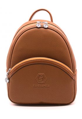 Rucsac mic din piele ecologica cu aspect texturat