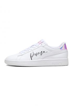 Pantofi sport de piele ecologica cu logo Smash 3.0