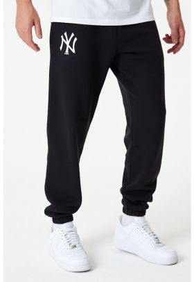 Pantaloni sport cu snur de ajustare si detaliu logo