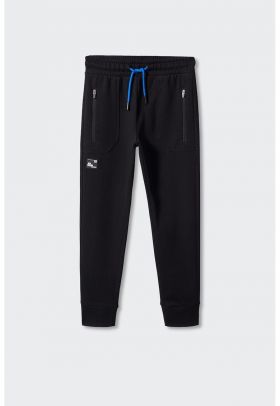 Pantaloni sport conici cu snur Kevin